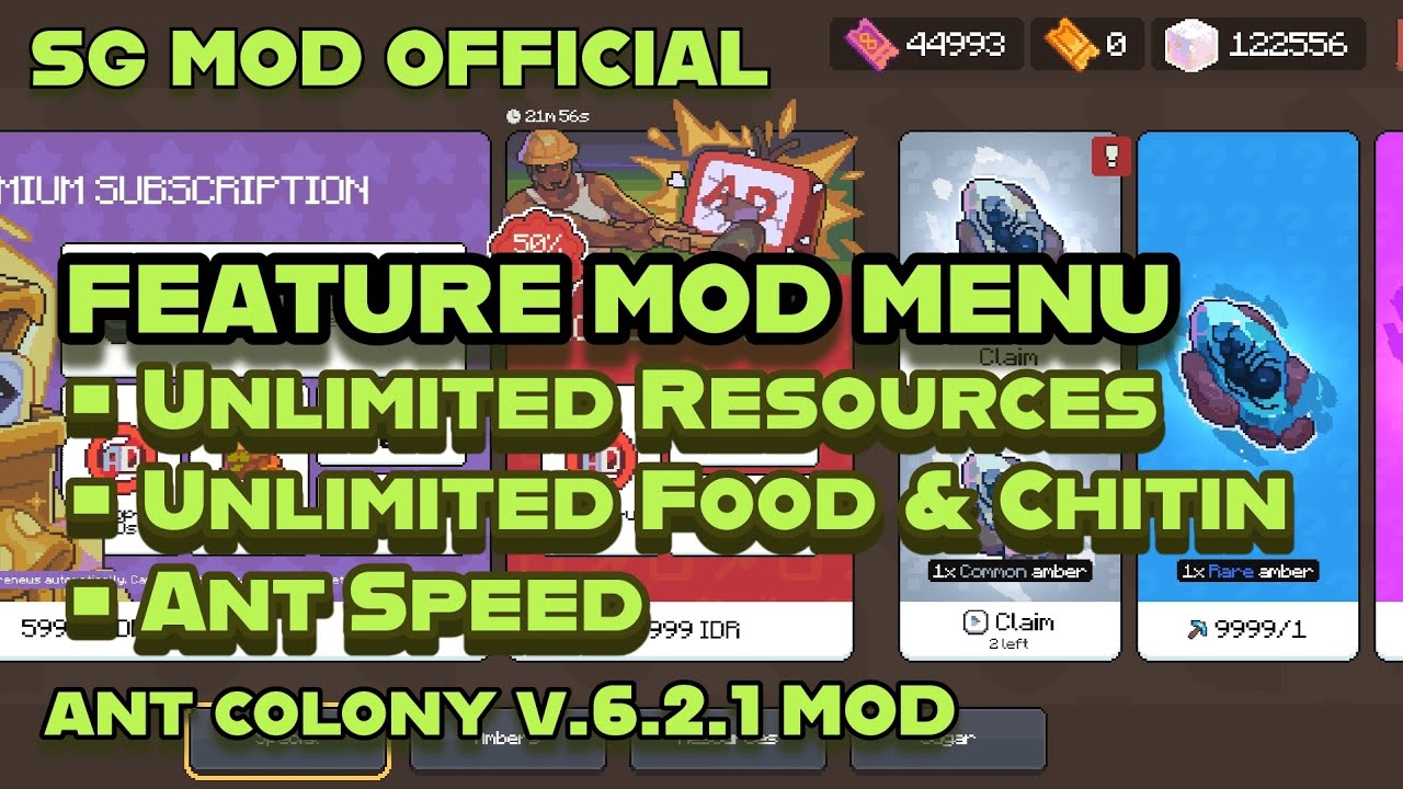 Ant Colony v.6.2.1 | MOD Menu 2025 | SG MOD