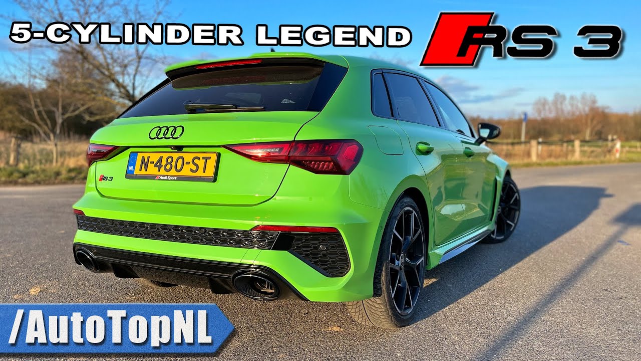 2022 Audi RS3 Sportback 8Y 288km/h REVIEW on Autobahn by AutoTopNL