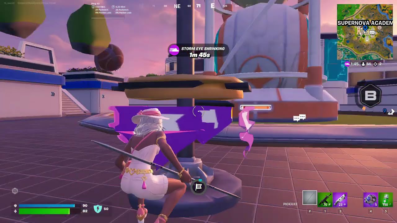 Fortnite gameplay challenge if i die i stop recording...