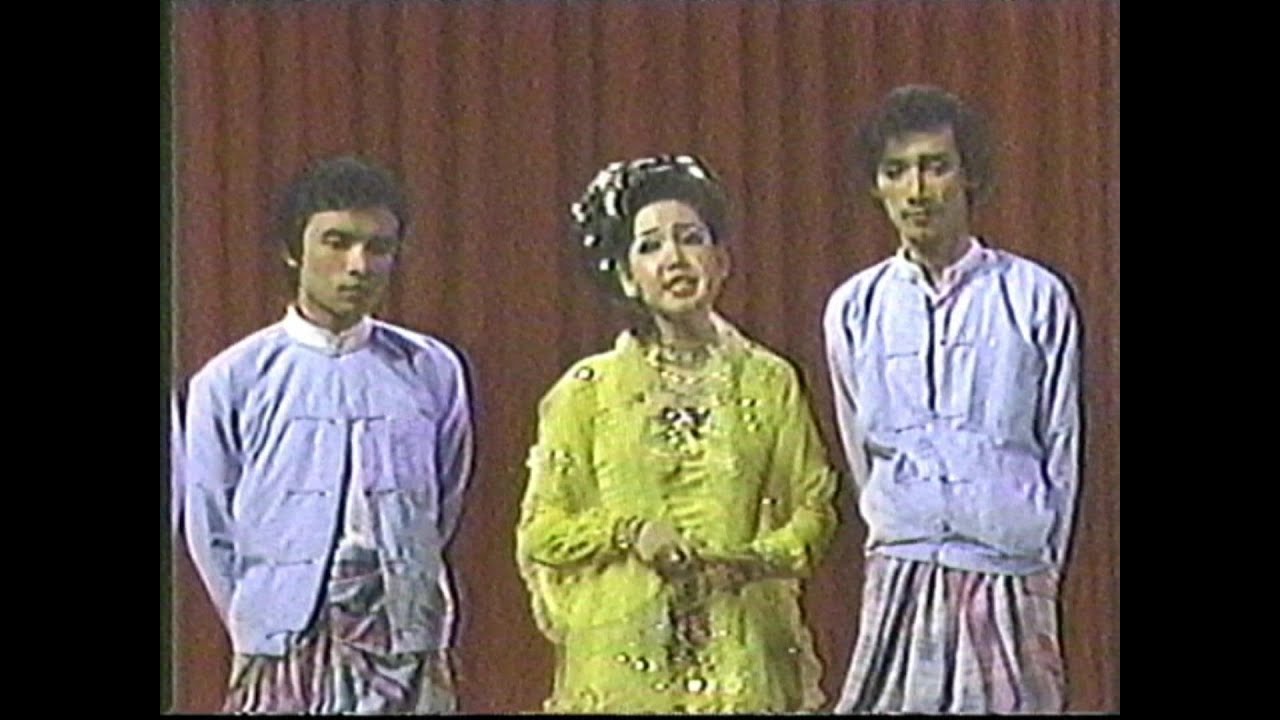 Monut Thuzar Anyeint performed by Zarganar and the group on Myanmar TV.