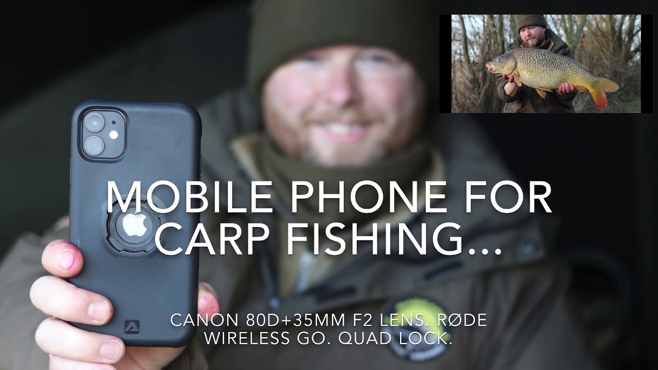 Carp fishing. iPhone 11. Fish photography