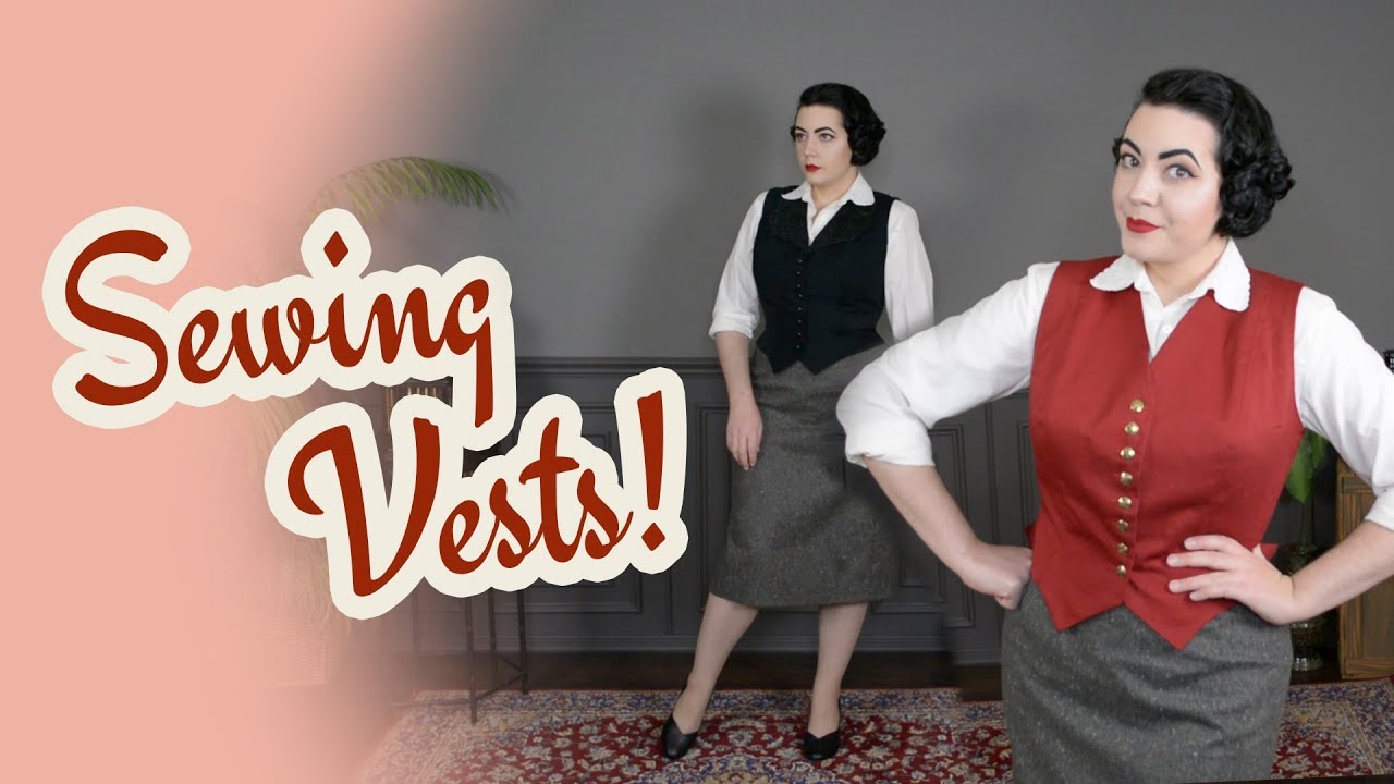 Making a Retro Waistcoat // Sewing Diary