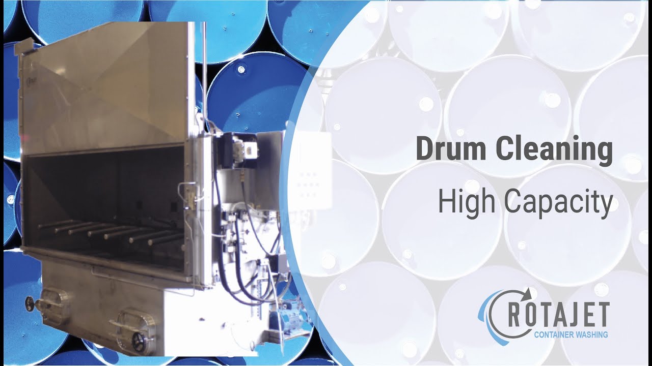 Four Position Drum Washer | High Capacity Washer | RJ-DW4
