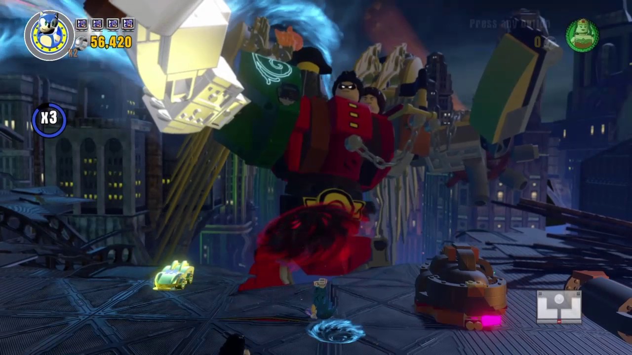 Lego dimensions the end is tri lvl sonic speedrun