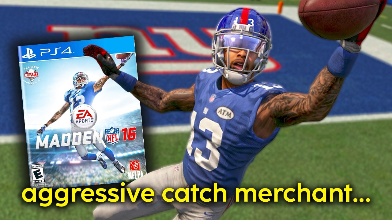 OBJ in madden 16 was BROKEN