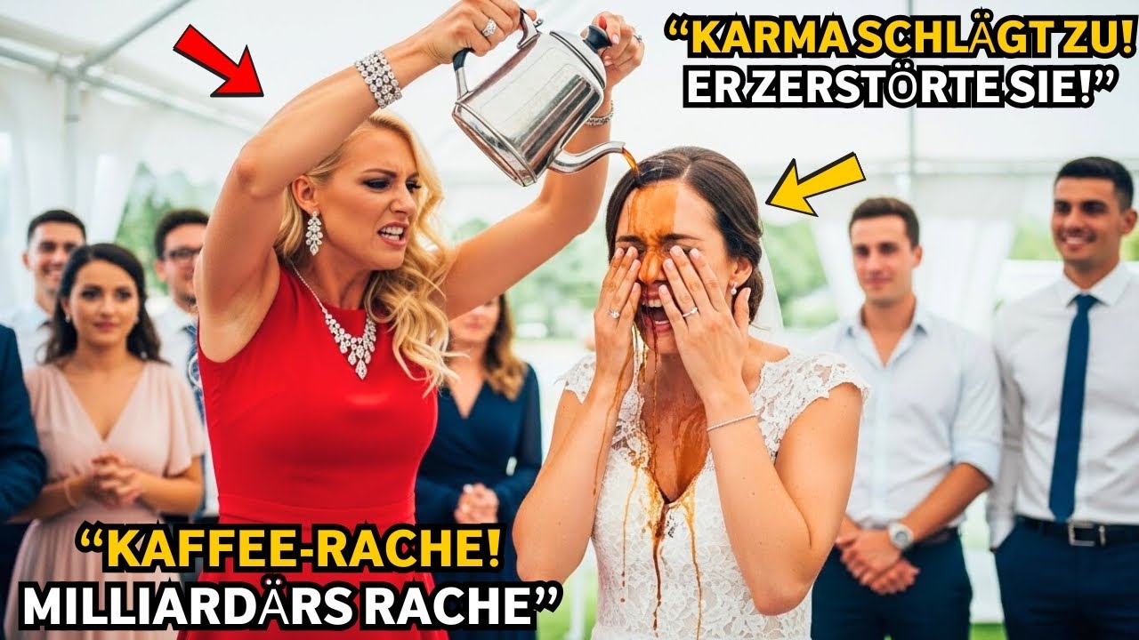 Sie ruinierte das Brautkleid mit Kaffee – Der Bräutigam zerstörte ihr Leben!