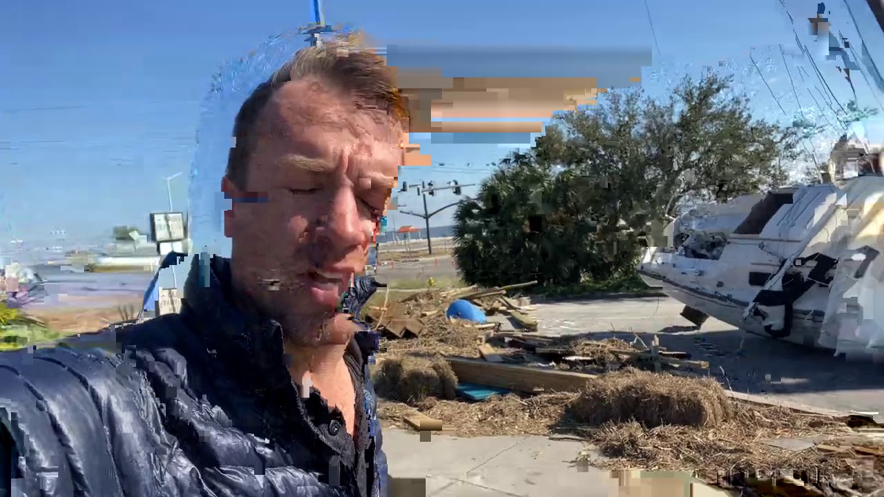 Hurricane Zeta aftermath in southeast LA through coastal MS