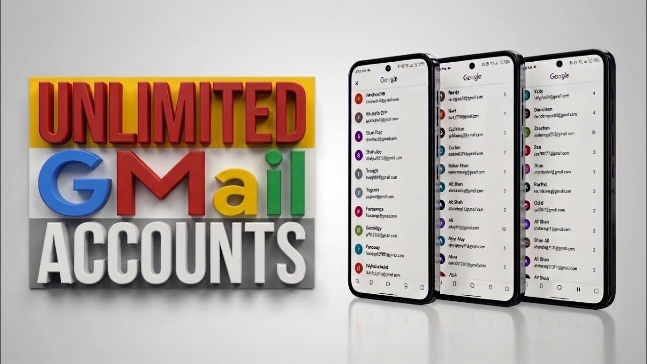 Unlimited Gmail Account Without Phone Verification | How to Create Unlimited Gmail account 