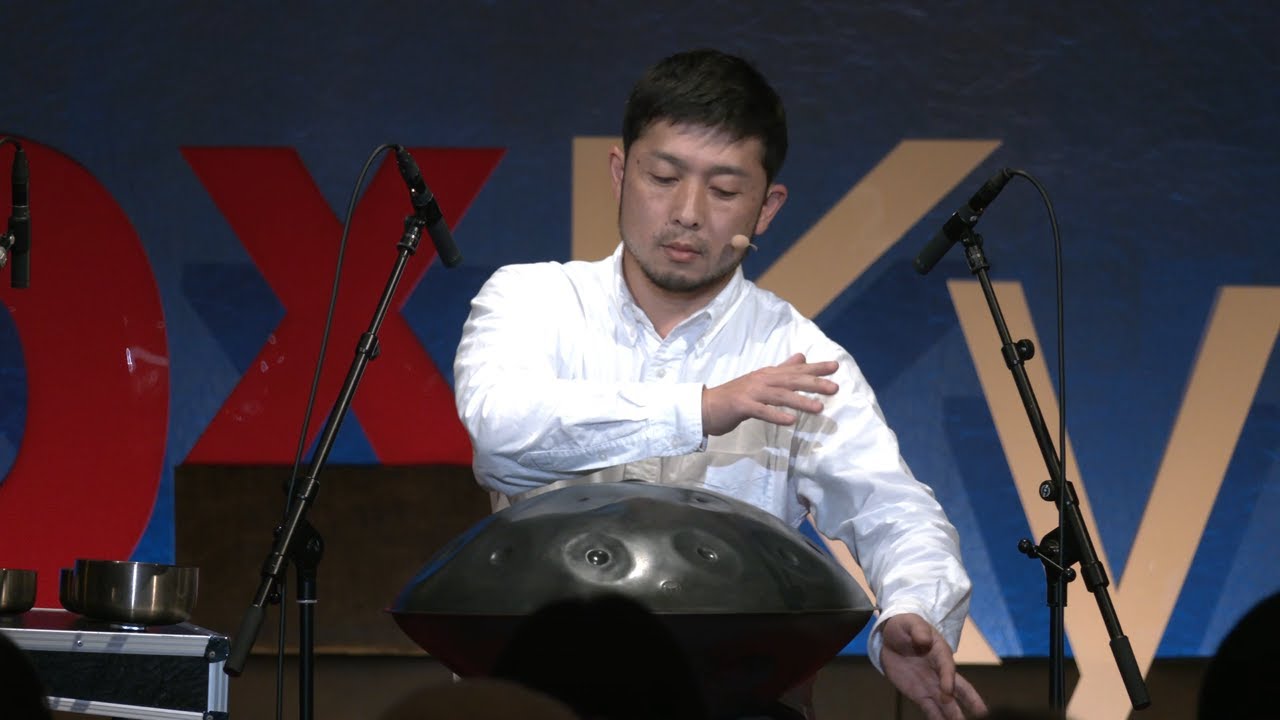 音と空間を創り出すハンドパンの音楽 Creating sound and space though the music  of the handpan | cojicose  | TEDxKyoto
