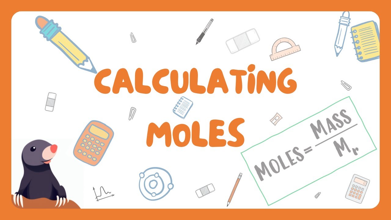 GCSE Chemistry - How to Calculate Moles (with questions)