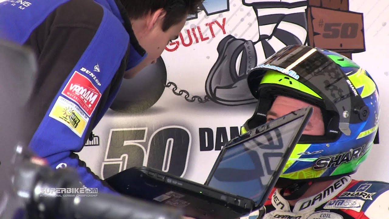 SUPERBIKE*IDM Oschersleben (14. bis 16. Juni 2013) Hautnah2 Damian Cudlin &uuml;ber das Qualifying