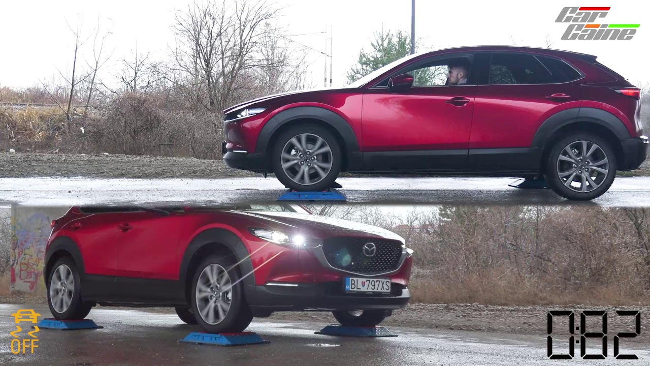 MAZDA CX30 Skyactiv X 4x4 Test on Rollers- CarCaine
