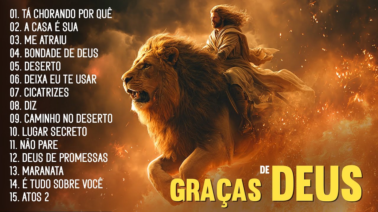 Top Gospel Mais Tocadas 2025, Louvores De Adoração, As Melhores Músicas Gospel, Graças A Deus