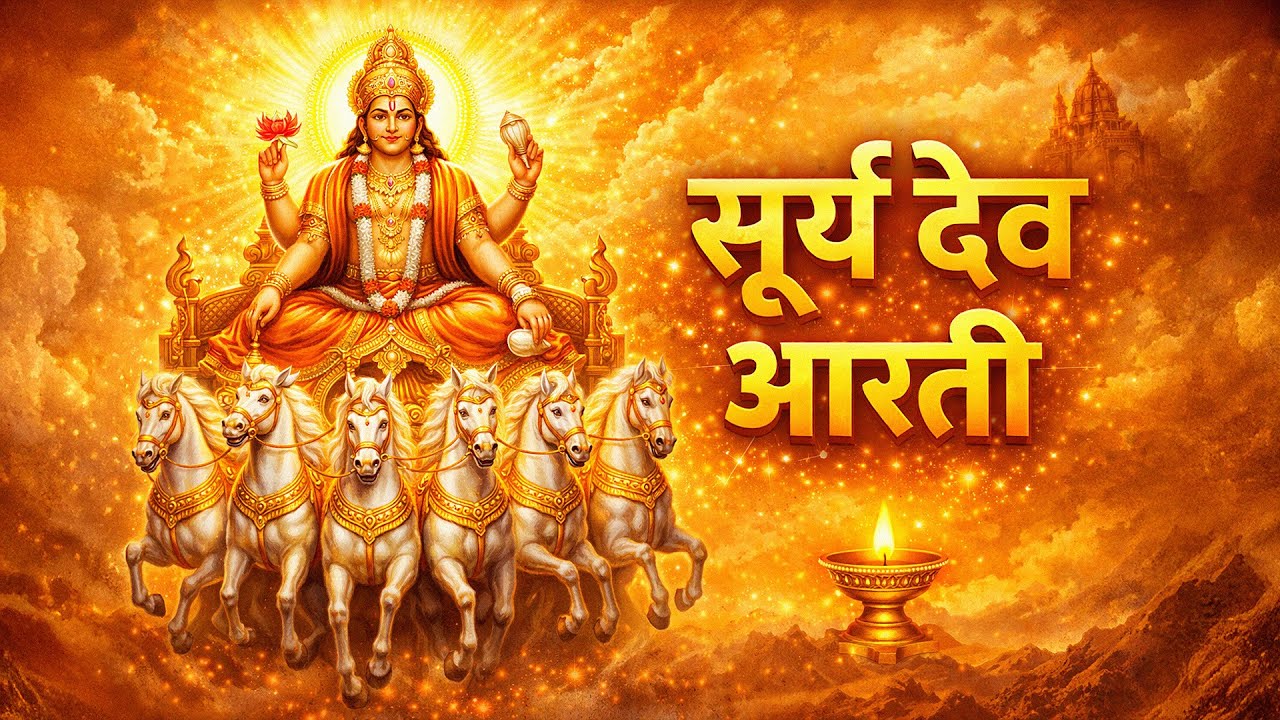 Surya Aarti | Om Jai Surya Bhagwan Aarti | सूर्य आरती | Surya Dev Aarti | Morning Prayer