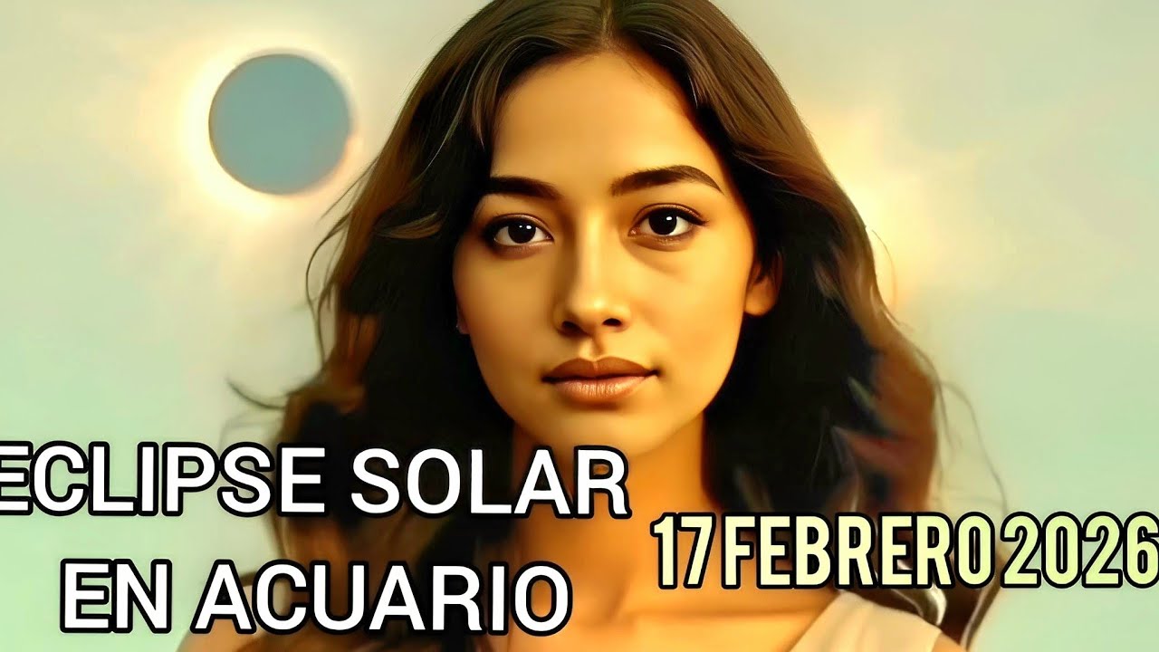 ECLIPSE SOLAR en ACUARIO 17 Febrero 2026 ♒ Cambios para Cada Signo del Zodiaco