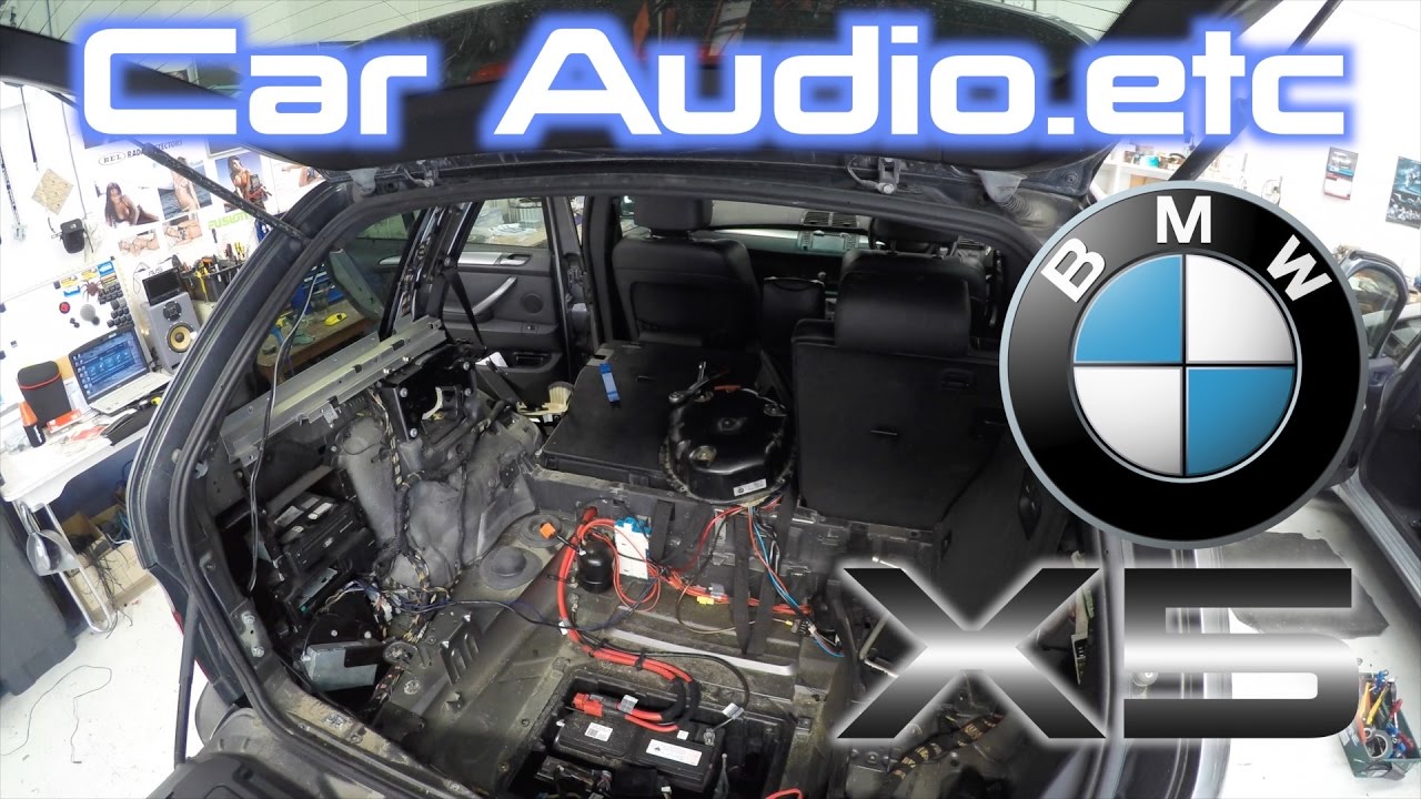 BMW X5 Stereo & Amp Replacement! BIG JOB! | Part 1/5