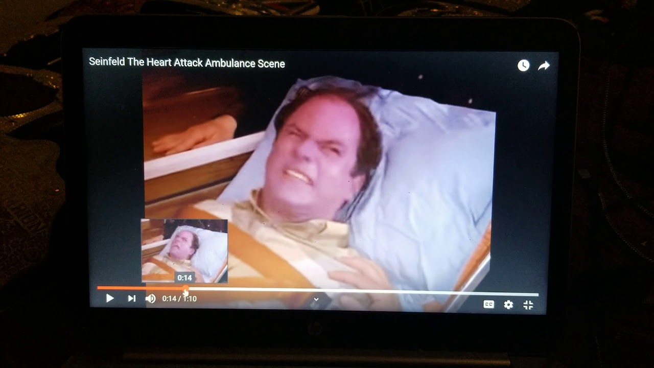 Seinfeld- The Heart Attack: Ambulance Sence Reaction (Read description)