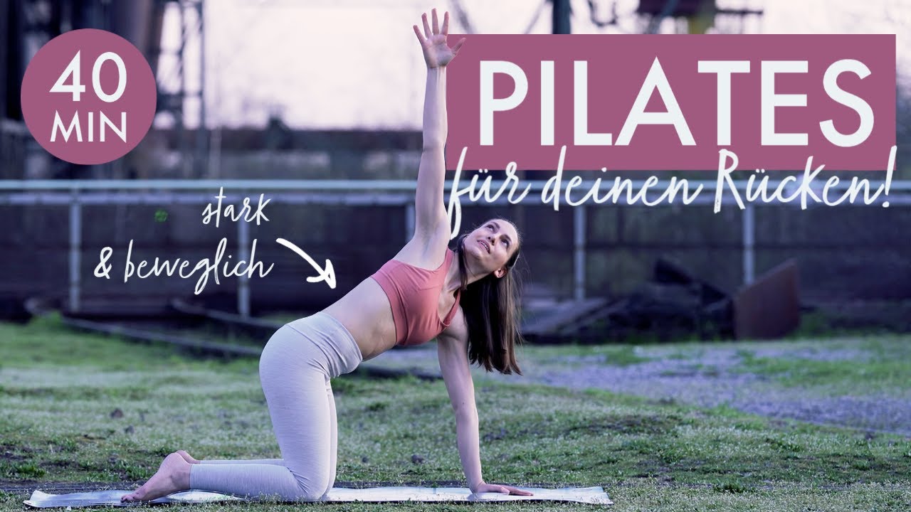 Sanfter Pilates-Flow für deinen Rücken 40 🌱🧙‍♀️ Entfessle deine Wirbelsäule!