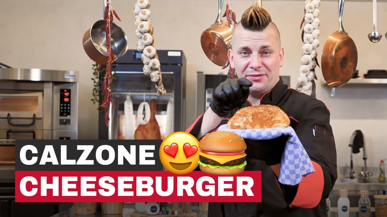Calzone Cheeseburger – Burger mal anders 🍔🍕