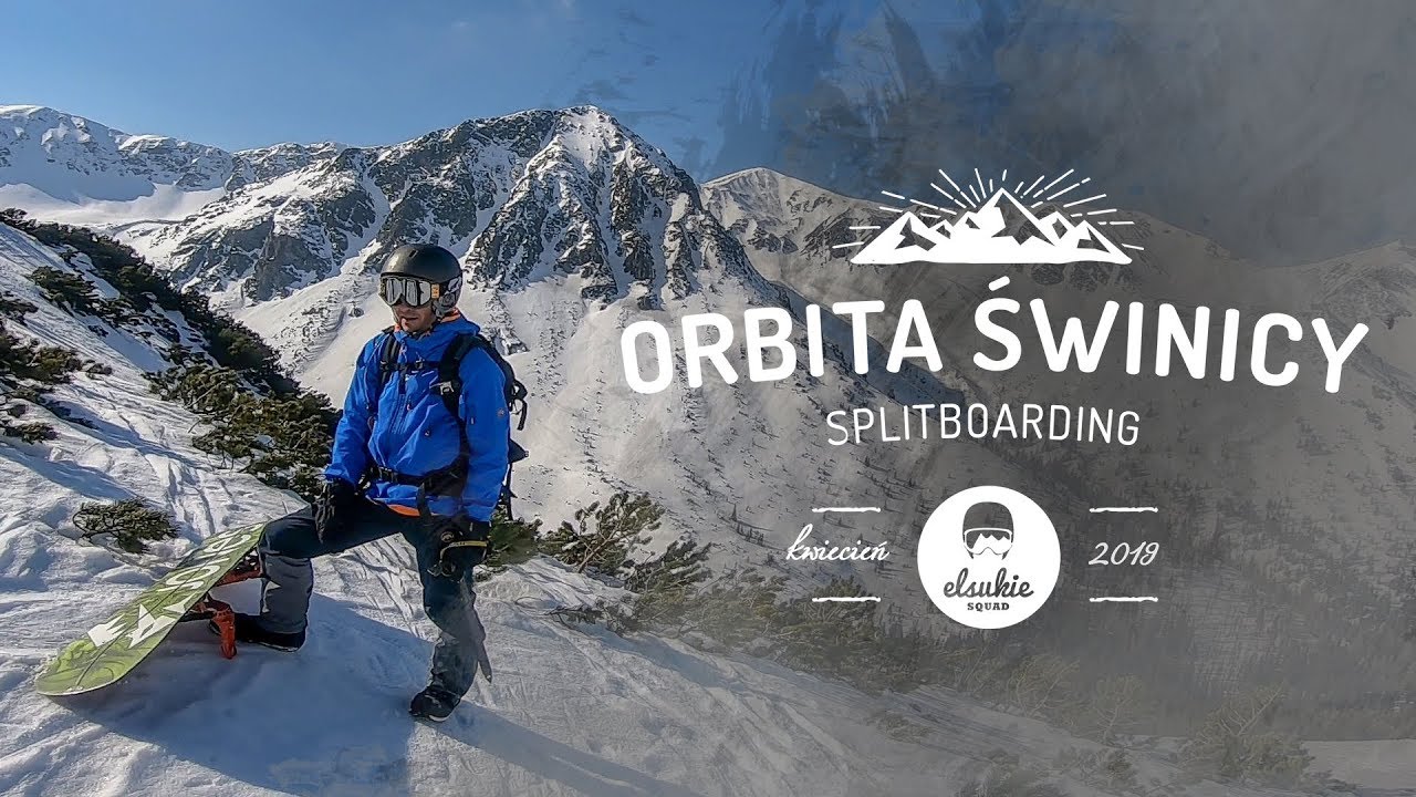 Dookoła Świnicy - Tatry Freeride - snowboard splitboard