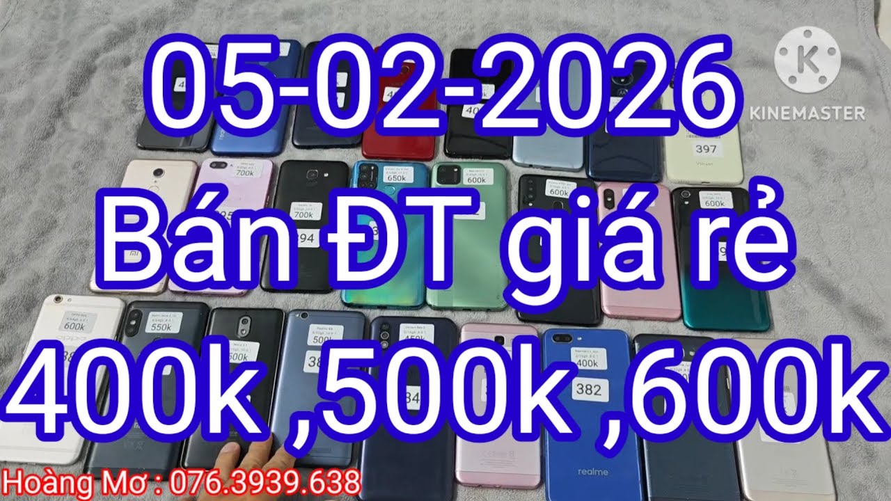 Bán điện thoại giá rẻ ,05-02-2026