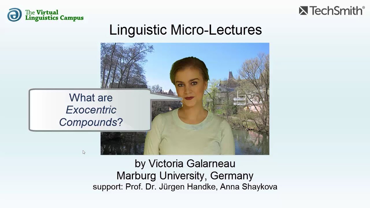 MOR_018 - Linguistic Micro-Lectures: Exocentric Compounds