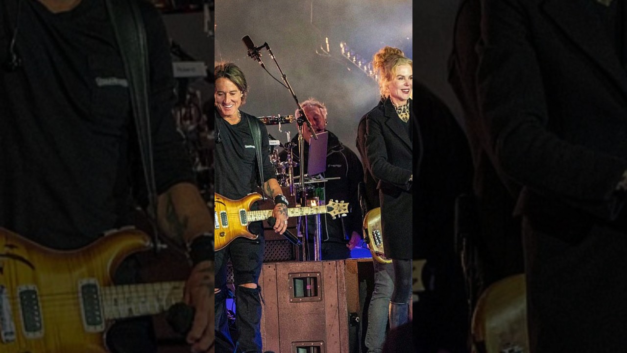Keith Urban Surprised Onstage by Nicole Kidman!