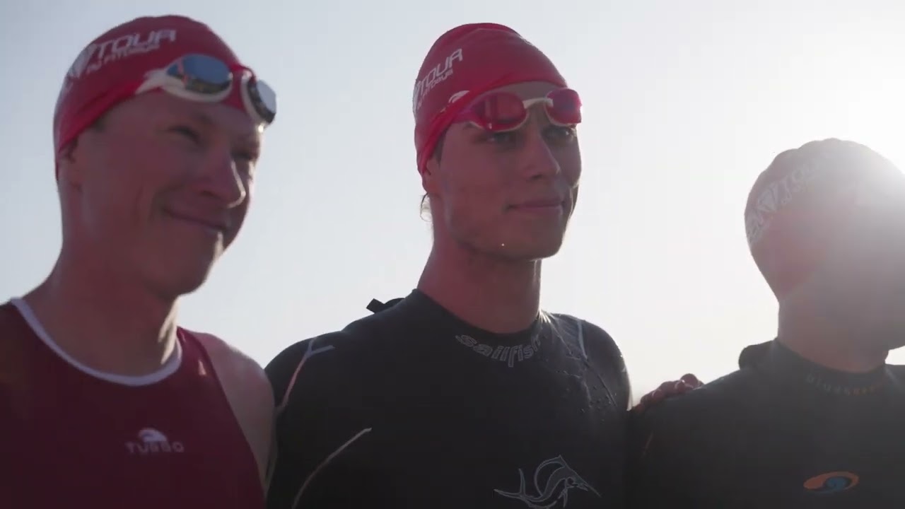 REPORTAGE SPORT EN FRANCE DU 8 JUILLET ETAPE DU GREEN TOUR TRIATHLON VICHY
