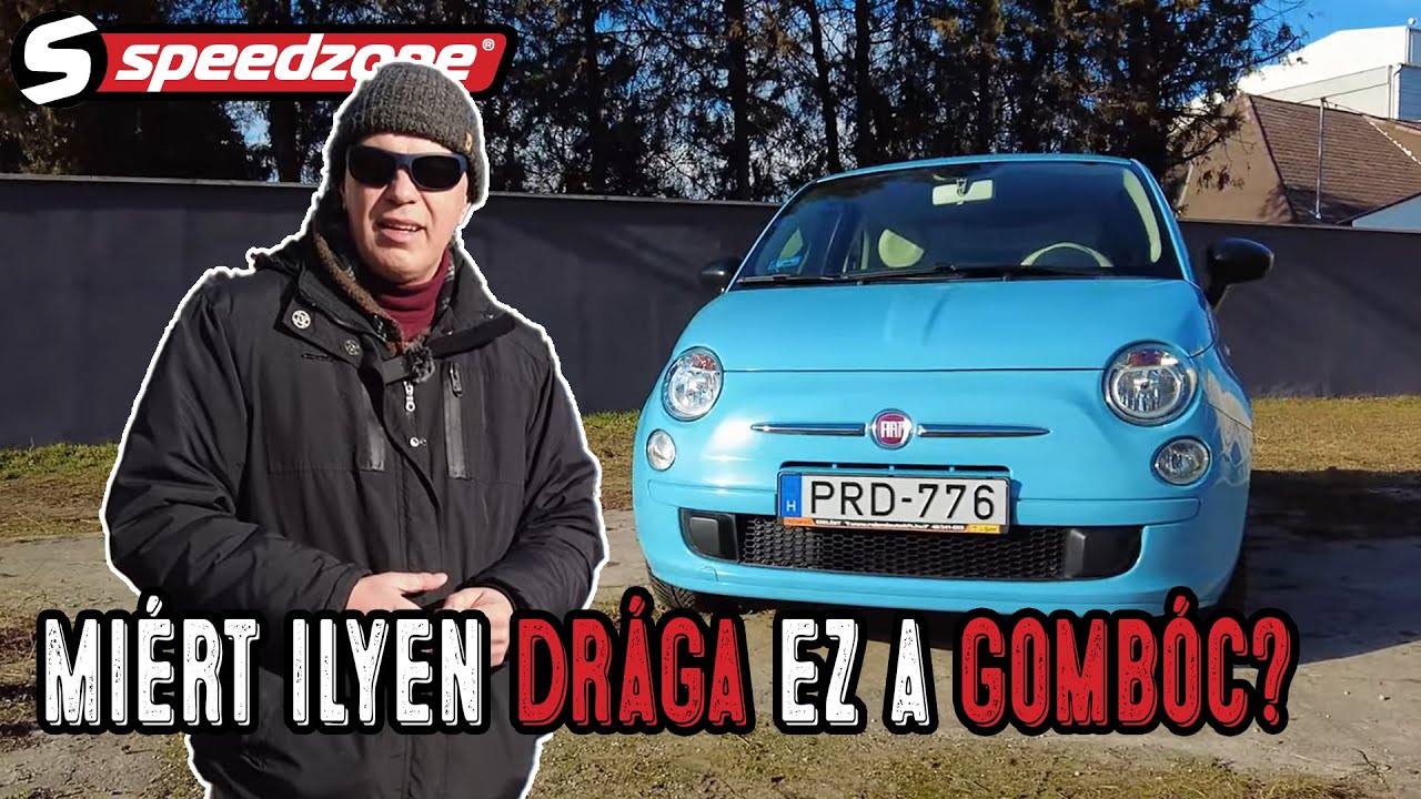 Speedzone használtteszt: Fiat 500: Miért ilyen drága ez a gombóc?