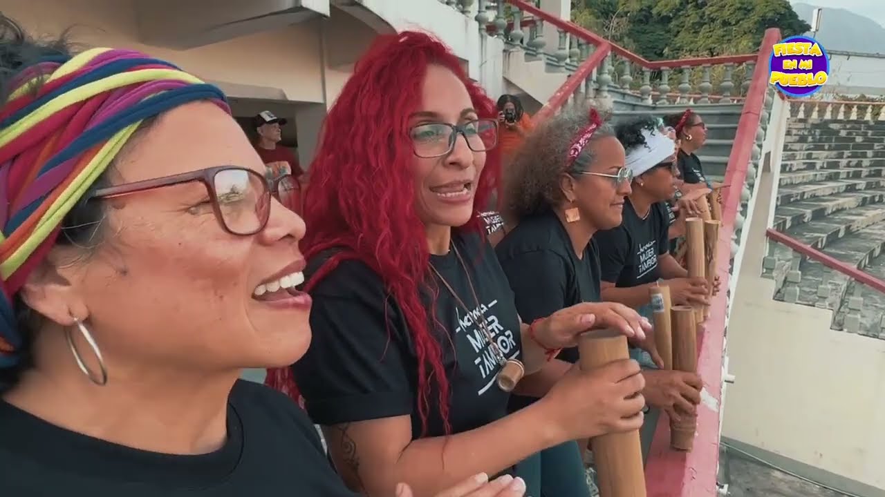 Herencia Mujer Tambor en Fiesta en mi Pueblo - programa TV