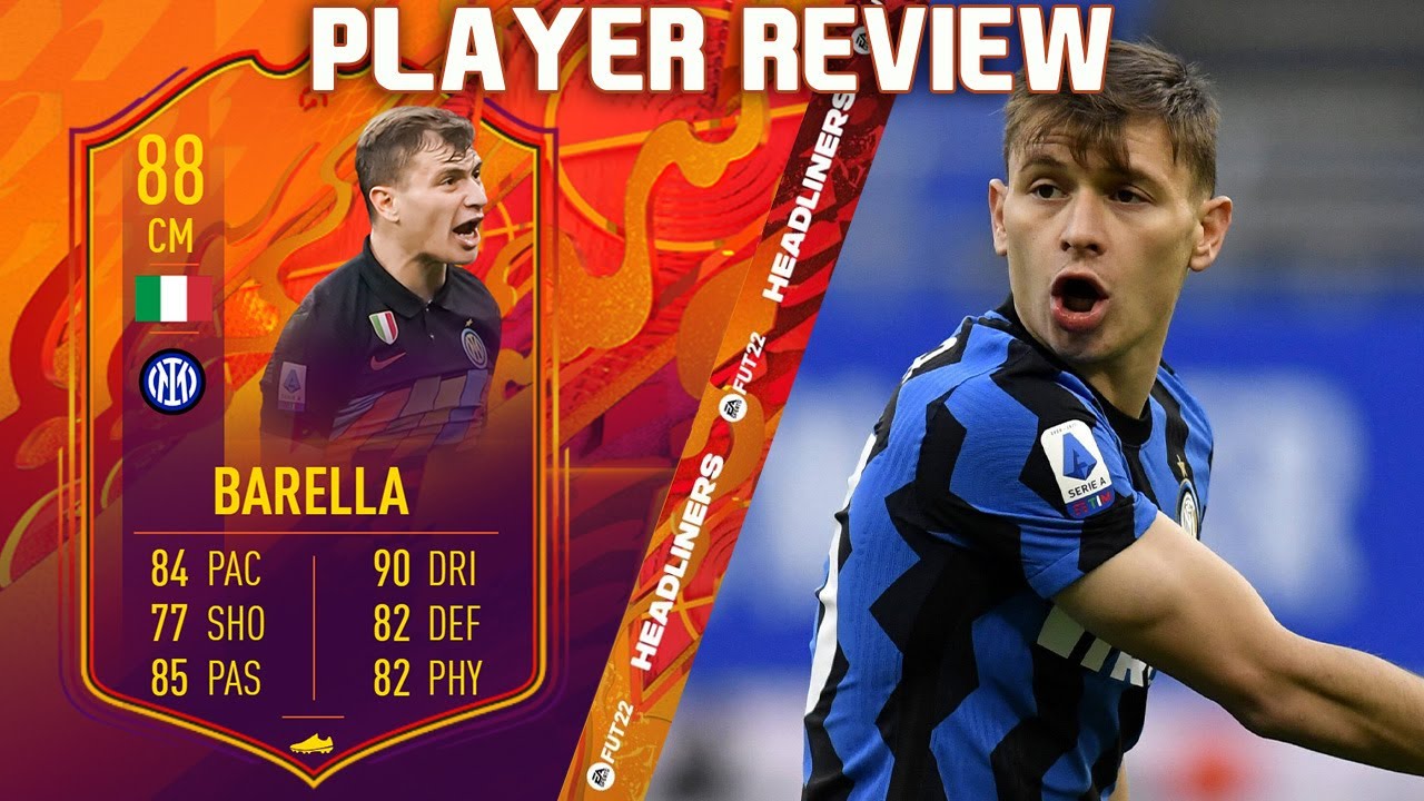 THE BEST CM! 🥇 88 HEADLINERS BARELLA PLAYER REVIEW! FIFA 22 ULTIMATE TEAM