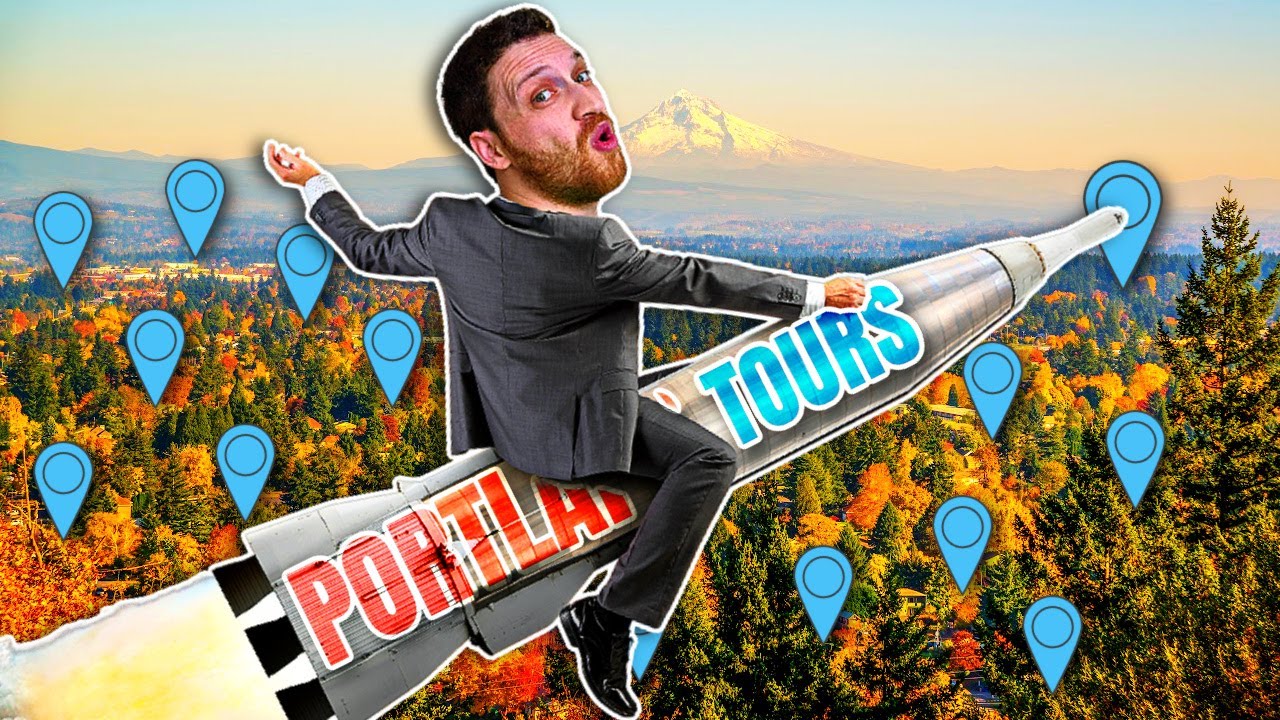 MOST Complete VLOG Tour of Portland Oregon On YouTube