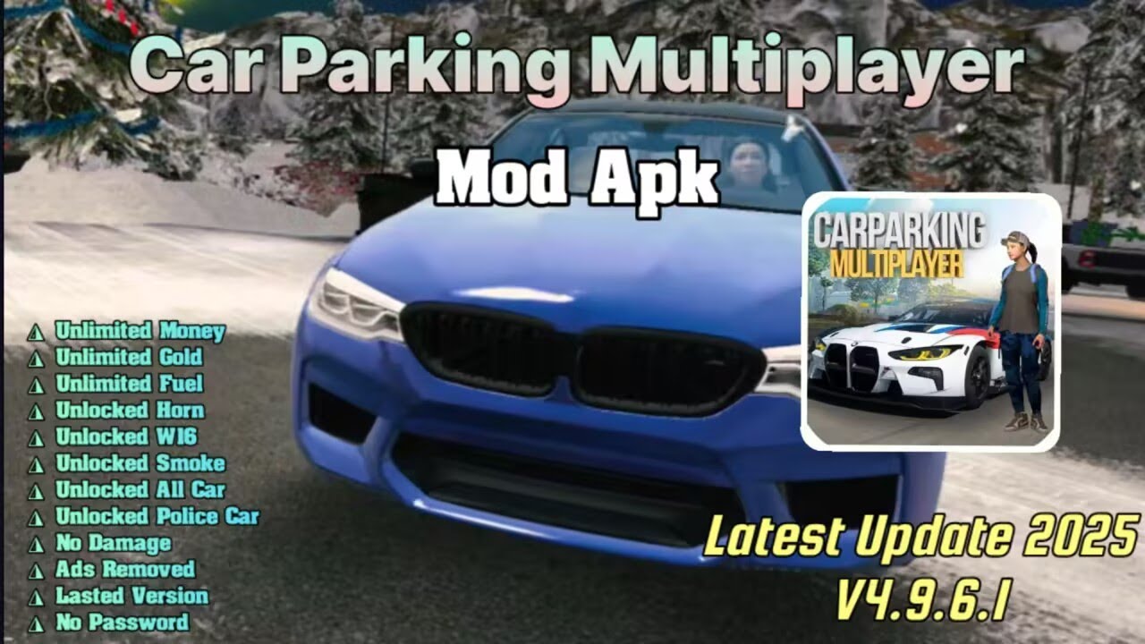 New Update! Car Parking Multiplayer Mod Apk v4.9.6.1 | Unlimited Money | Unlocked All Car |