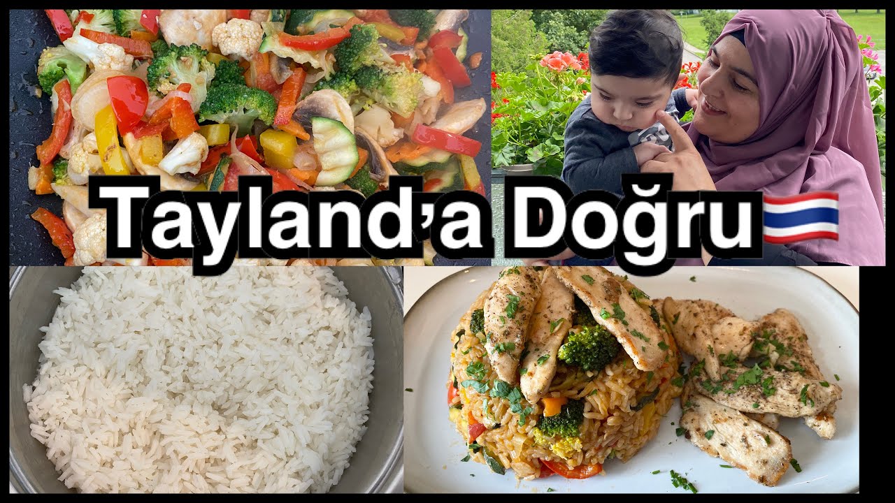 TAYLAND'A ÖZGÜ SEBZELI PILAV🇹🇭🍚 -SOHBETLI TARIFLER