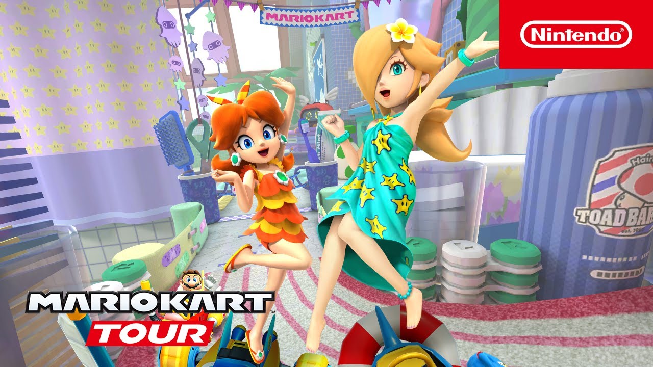 Mario Kart Tour - Vacation Tour Trailer