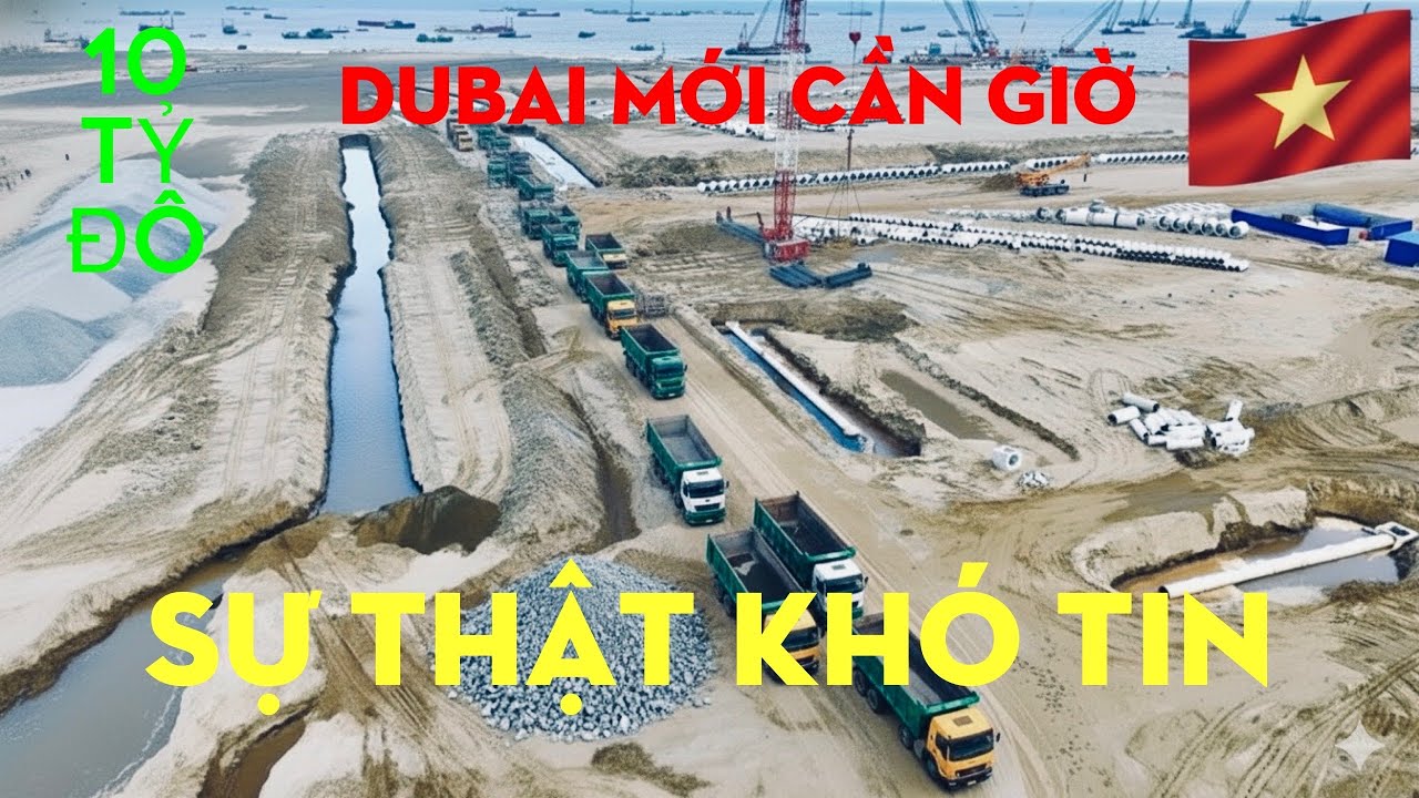 Siêu Dự Án 10 Tỷ Đô Cần Giờ Biến Thành DUBAI  Mới Của VIỆT NAM 
