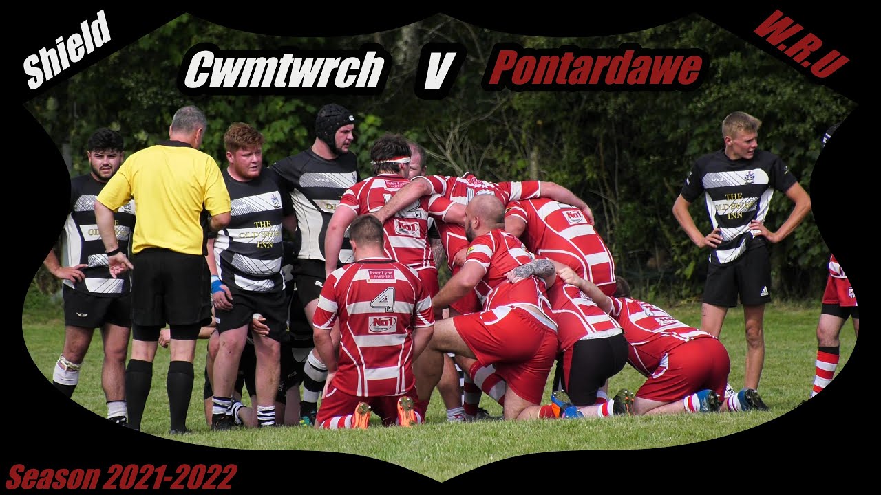 Cwmtwrch R.F.C v Pontardawe sheild 2021-2022