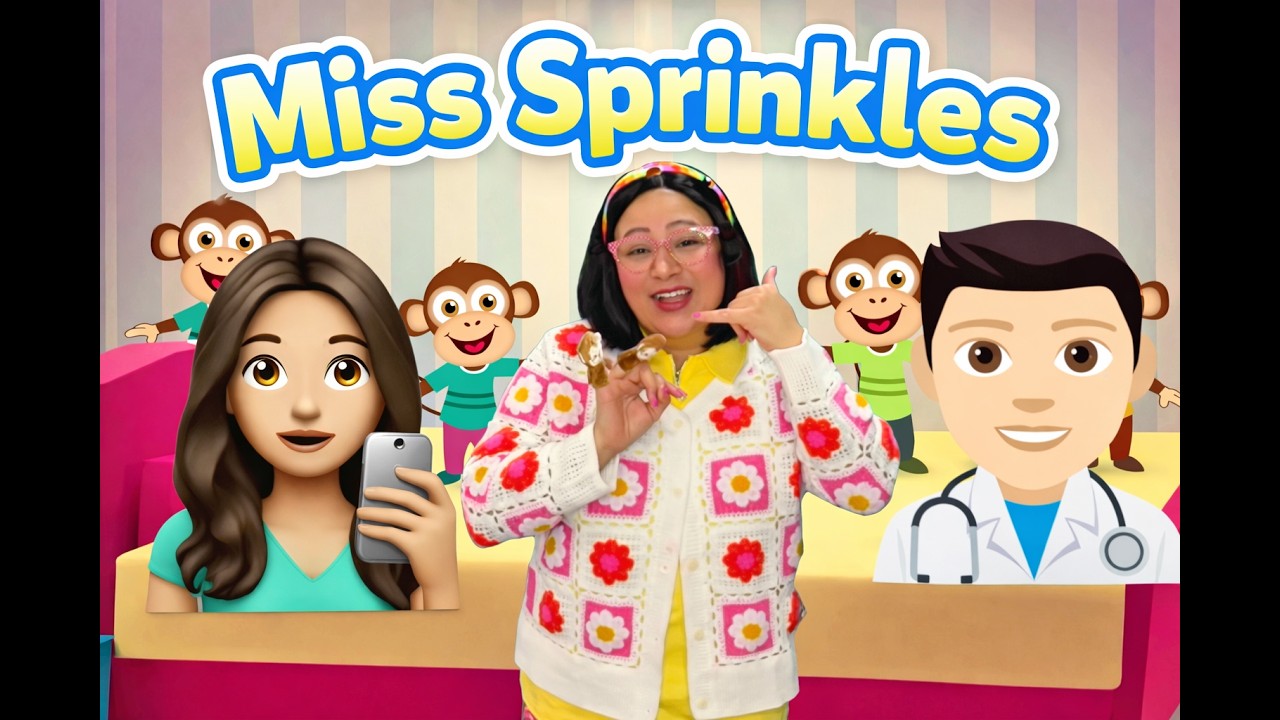 Miss Sparkles Songs Monkeys Jumping On The Bed Fish Songs And More!