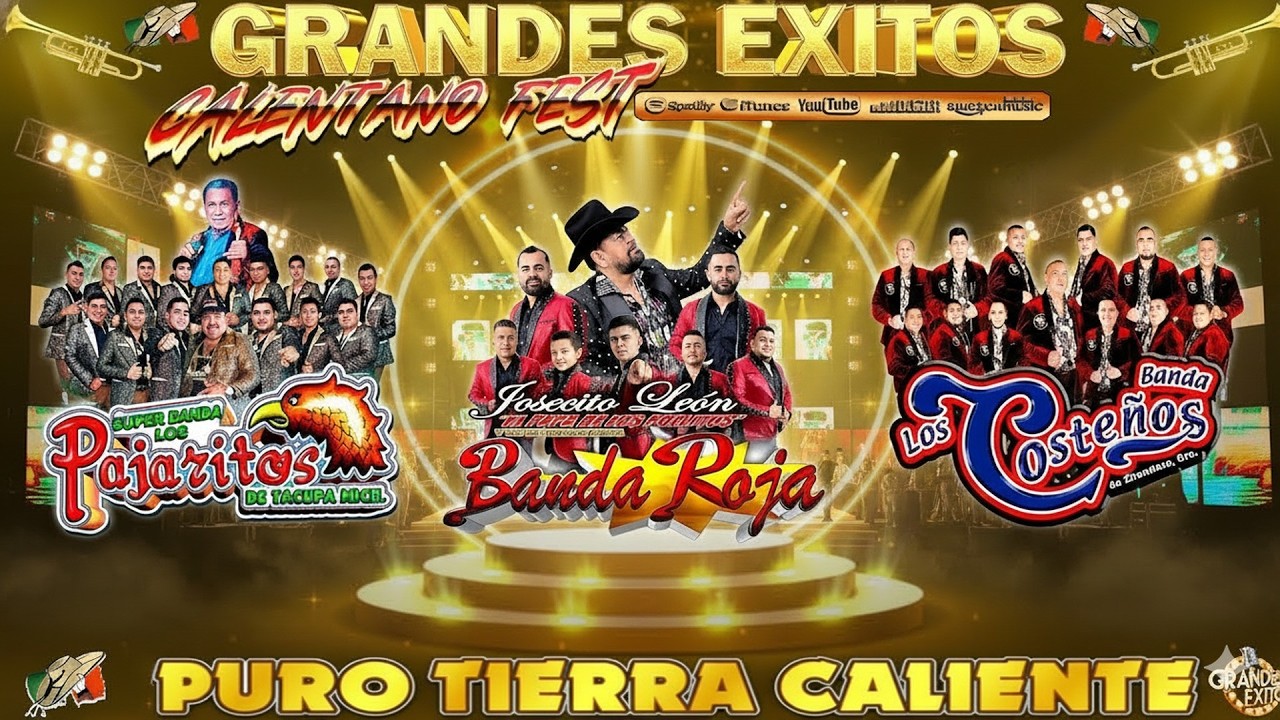 Calentano Tierra Caliente Mix 💥 Banda Roja ft Los Pajaritos De Tacupa ft Banda Los Costeños