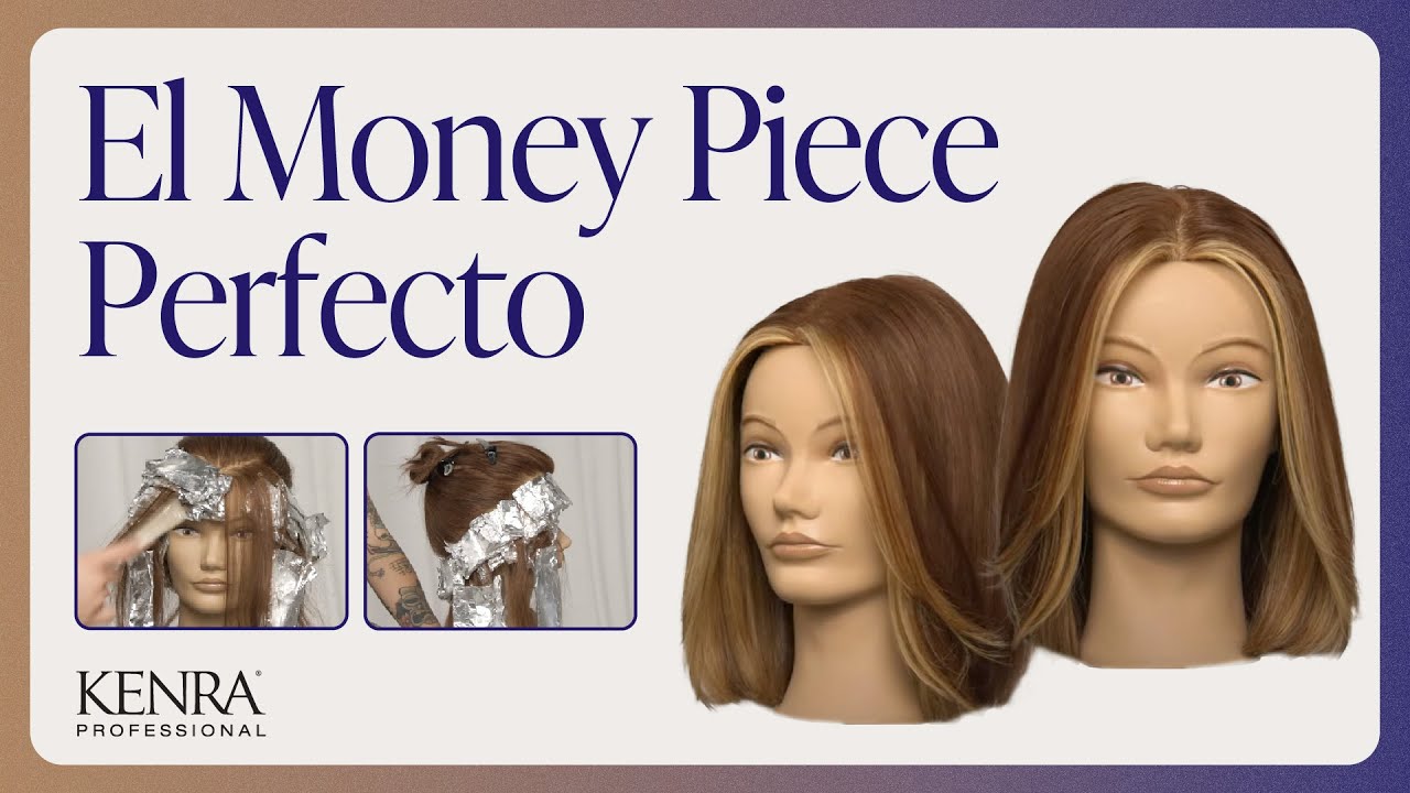 El Money Piece Perfecto | Tutorial de Resaltado para Enmarcar el Rostro| Kenra Color