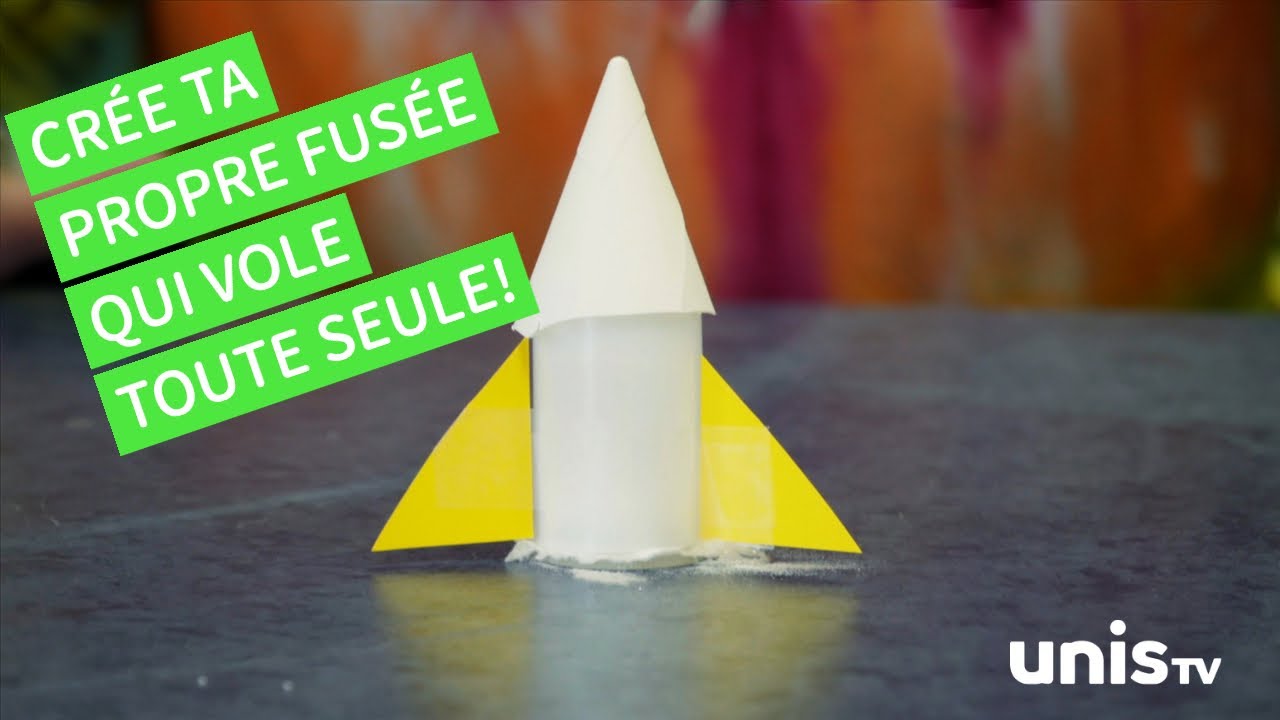Construire sa propre fusée avec les objets de la maison! - Comme dans l'espace  - Unis TV