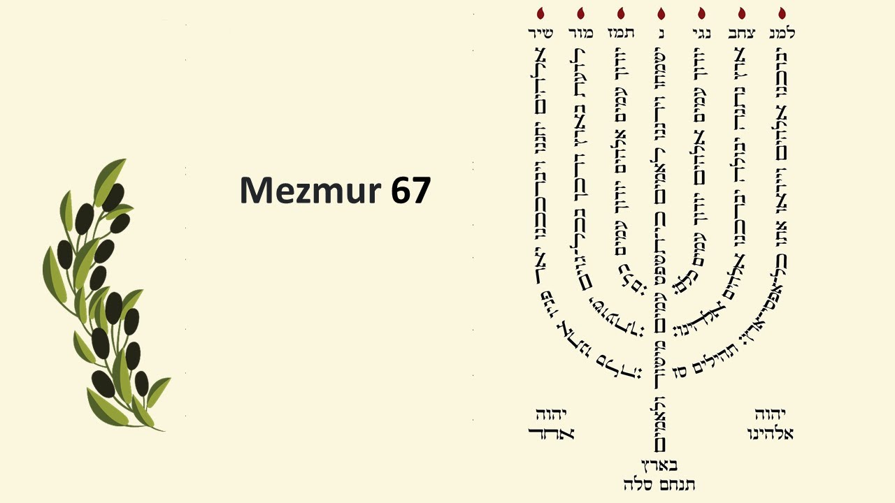 Mezmur 67 (İbranice - T&uuml;rk&ccedil;e)