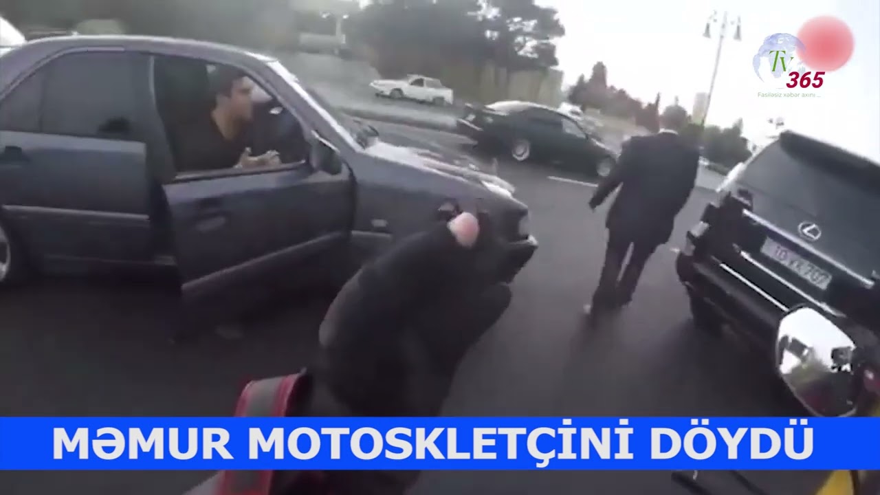MƏMUR MOTOSKLET&Ccedil;İNİ D&Ouml;YD&Uuml;