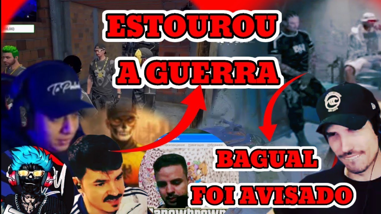  🔥RESUMO 🔥 ESTOUROU A GU3RRA// TRÊS FACÇÕ3S CONTRA O BOP3??? //GTA RP