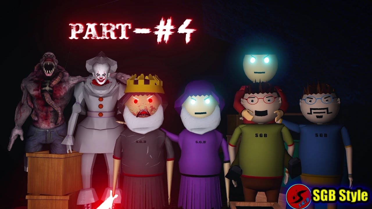 Gulli Bulli and Pennywise khooni baba #Part4 | Horror Story | new Cartoon| Scary Toons |SGB Style|