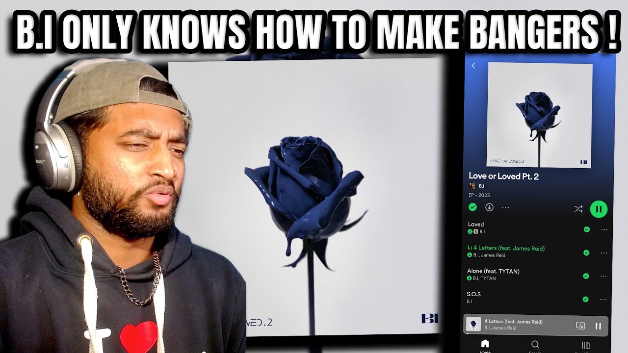 B.I - 'Love or Loved Pt. 2' Full Album LISTENING PARTY/REACTION !! (Full EP)
