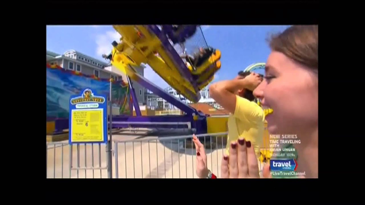 Tropical Storm At Ocean City,  New Jersey