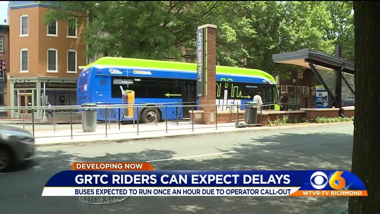 Bus drivers call-out: GRTC issues 'significant' delay warning
