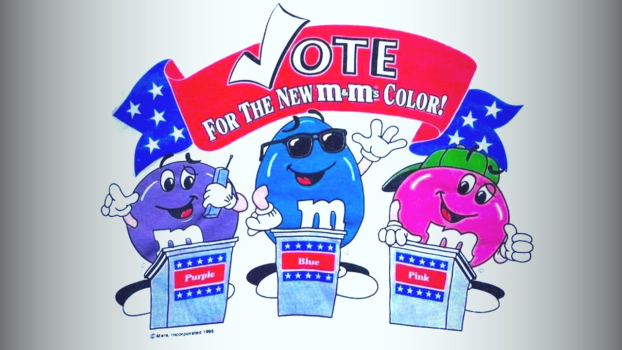 The 1995 M&M Color Vote