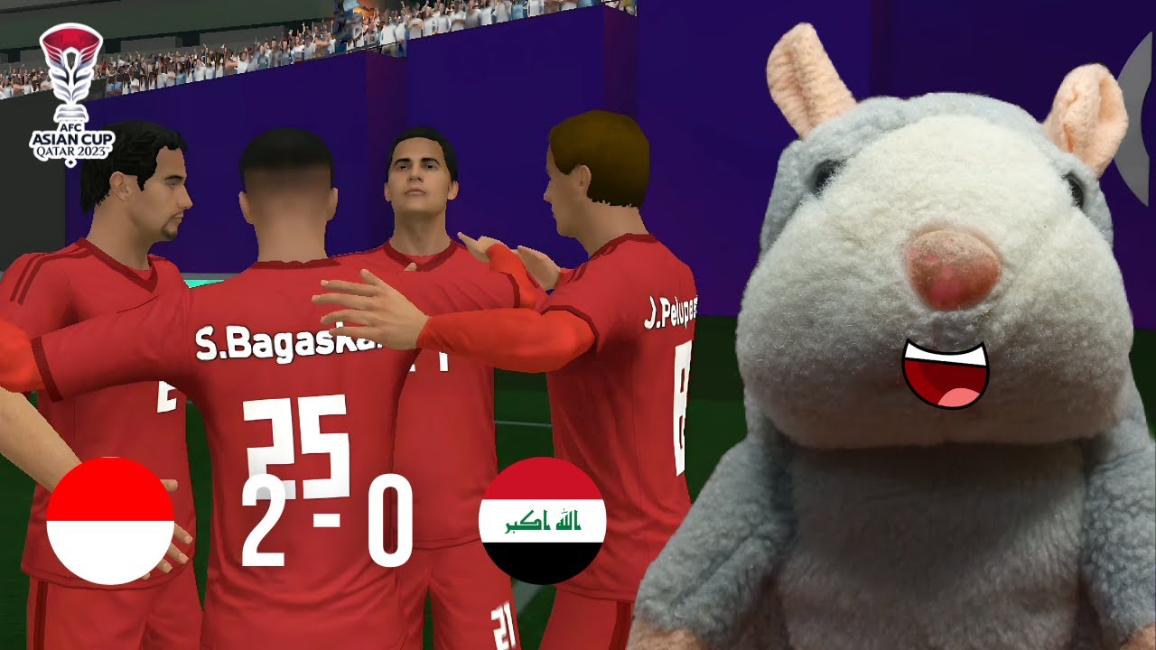 FOOTBALL LEAGUE 2025 [ASIAN CUP] INDONESIA VS IRAQ